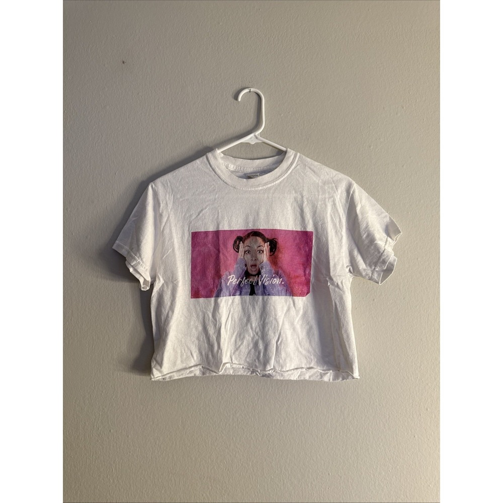 Vtg Y2K Raven Symone Cropped Graphic T Womens Size Small Cheetah Girls That's So
